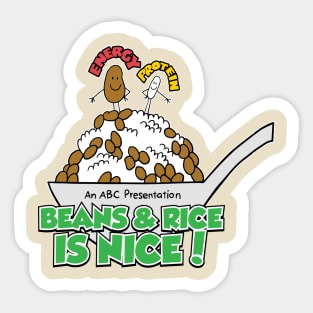 Beans And Rice - PSA Sticker